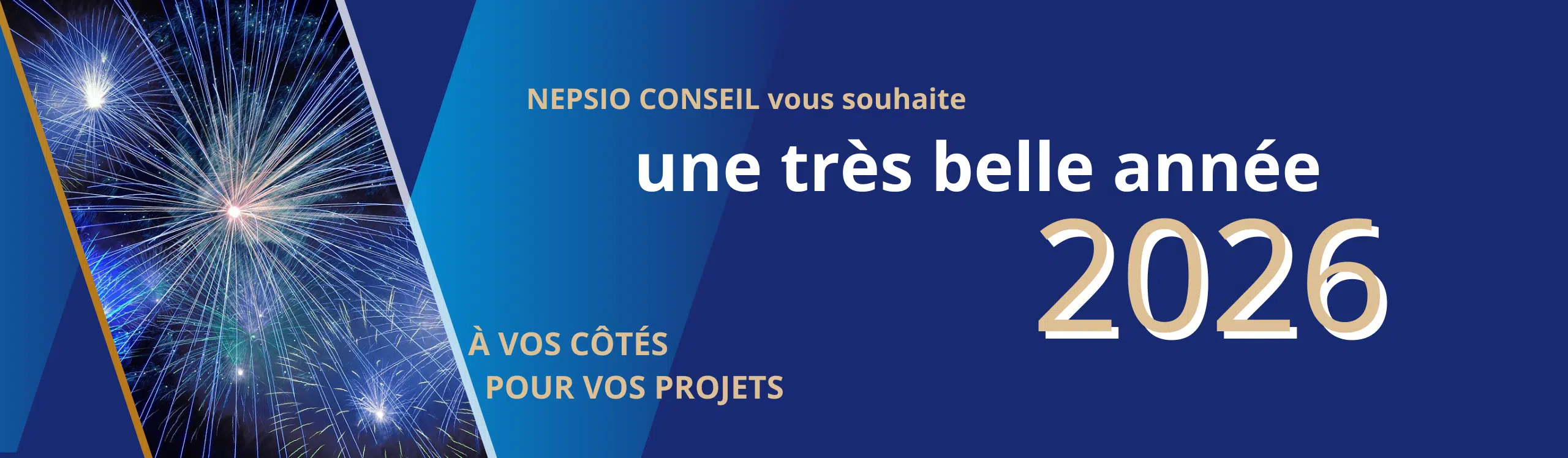 NEPSIO Conseil vous souhaite une très belle année 2026 !